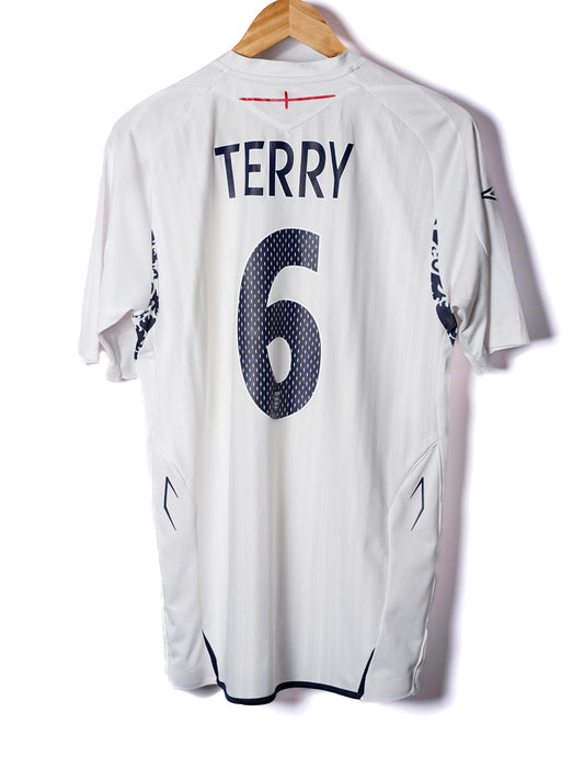 England Home Shirt 2008/09 Terry #6 (M)