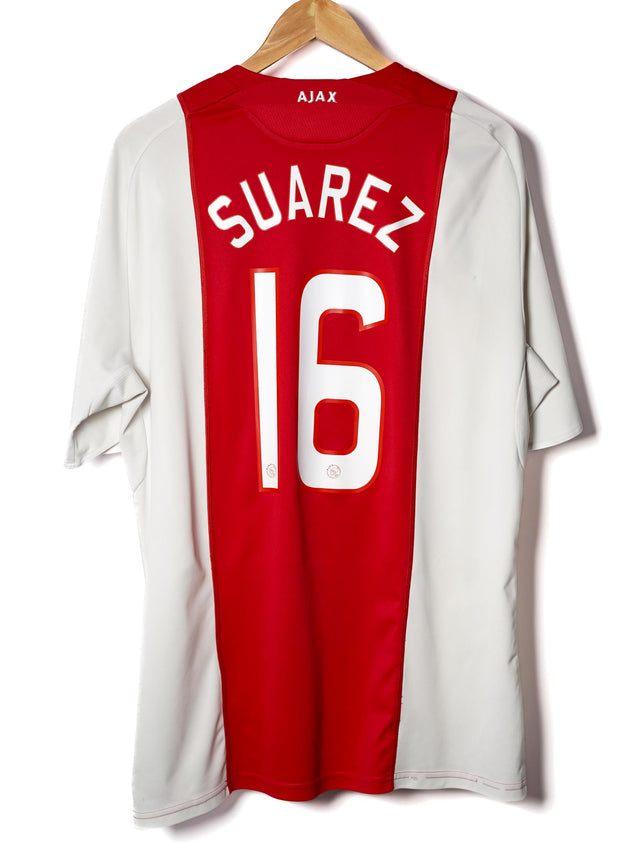 Ajax Home Shirt 2008/9 Suarez #16 (XL)