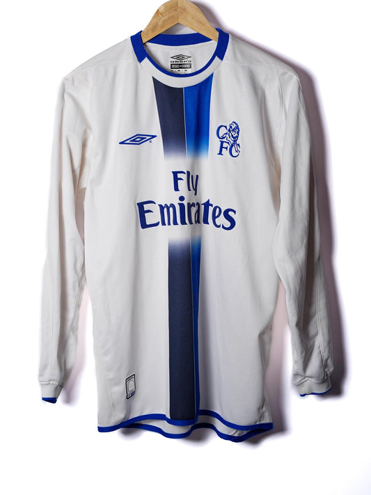 Chelsea Away Shirt Long Sleeve 2003/4 (M)