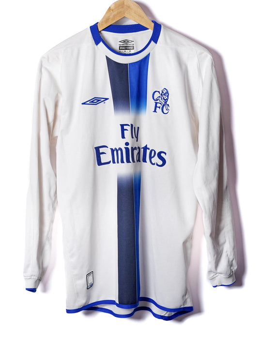 Chelsea Away Shirt Long Sleeve 2003/4 (M)