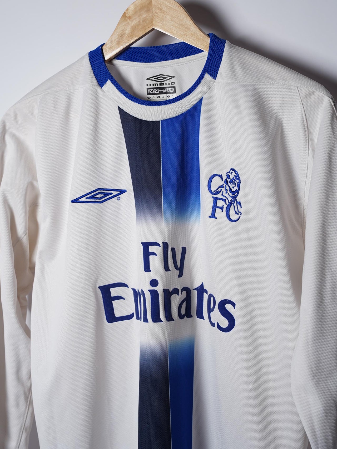 Chelsea Away Shirt Long Sleeve 2003/4 (M)