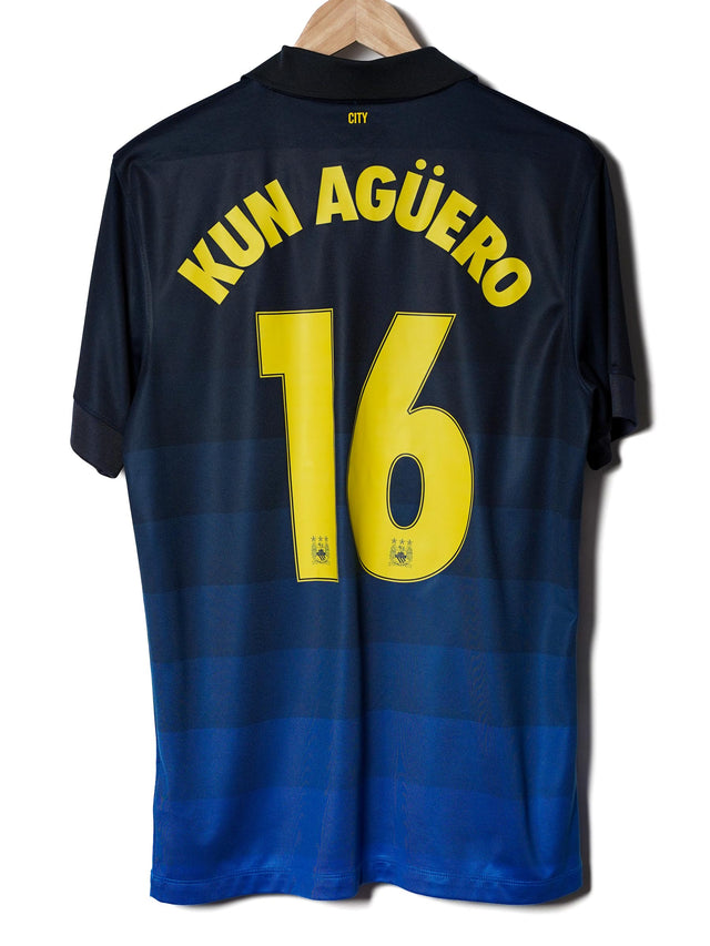 Manchester City Away Shirt 2014/15 Aguero #16 (M)