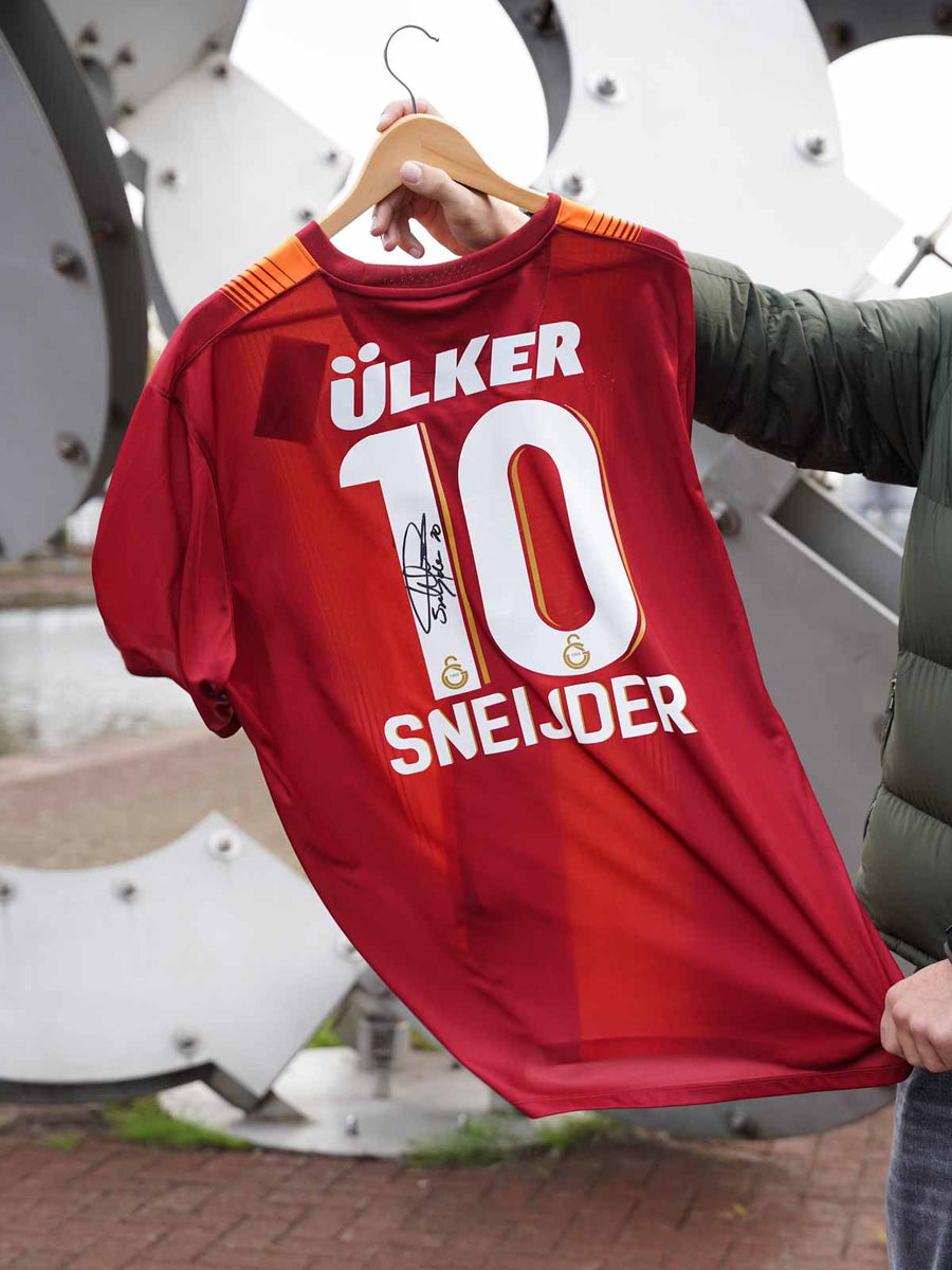 2014/15 Galatasaray Sneijder #10 Camiseta Local BNWT Firmada Con Prueba Fotográfica (XXL) Nike