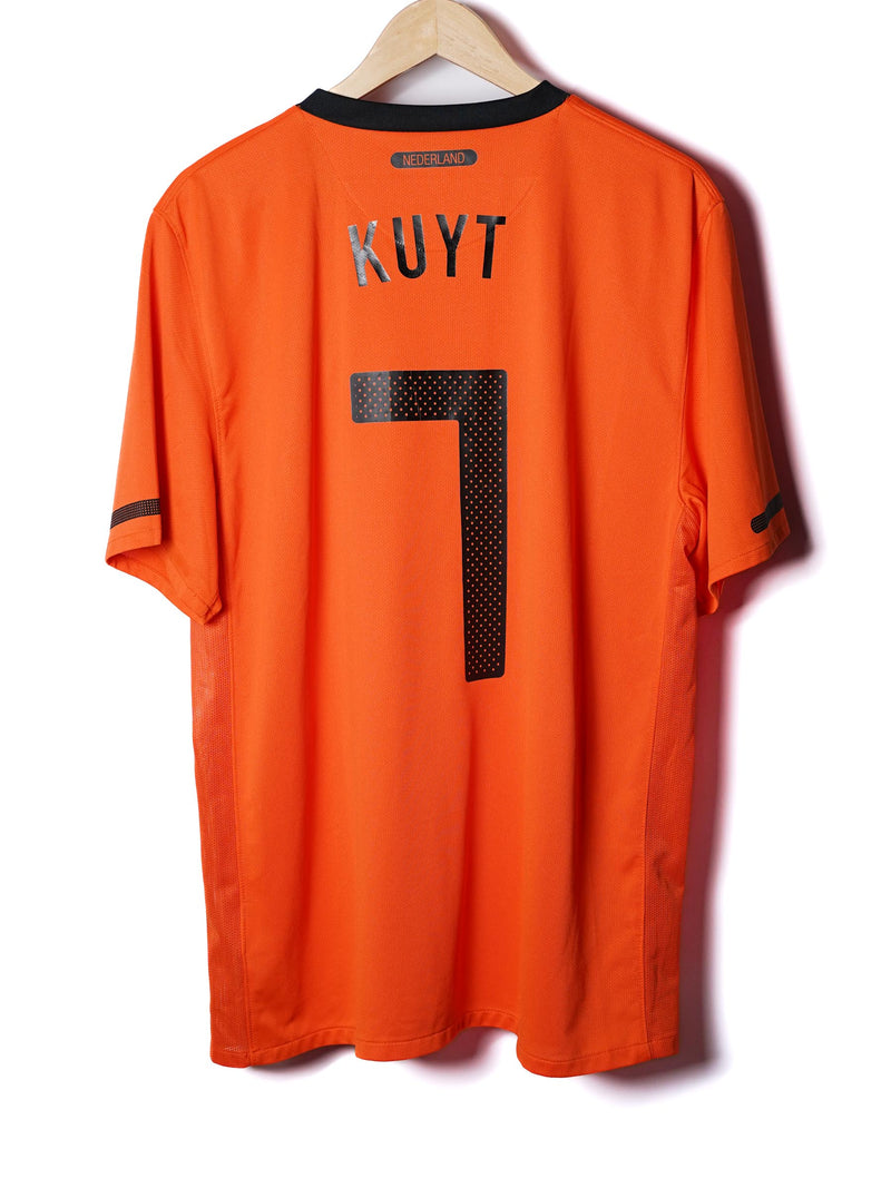 Netherlands Home Shirt 2010/11 Kuyt #7 (XL)