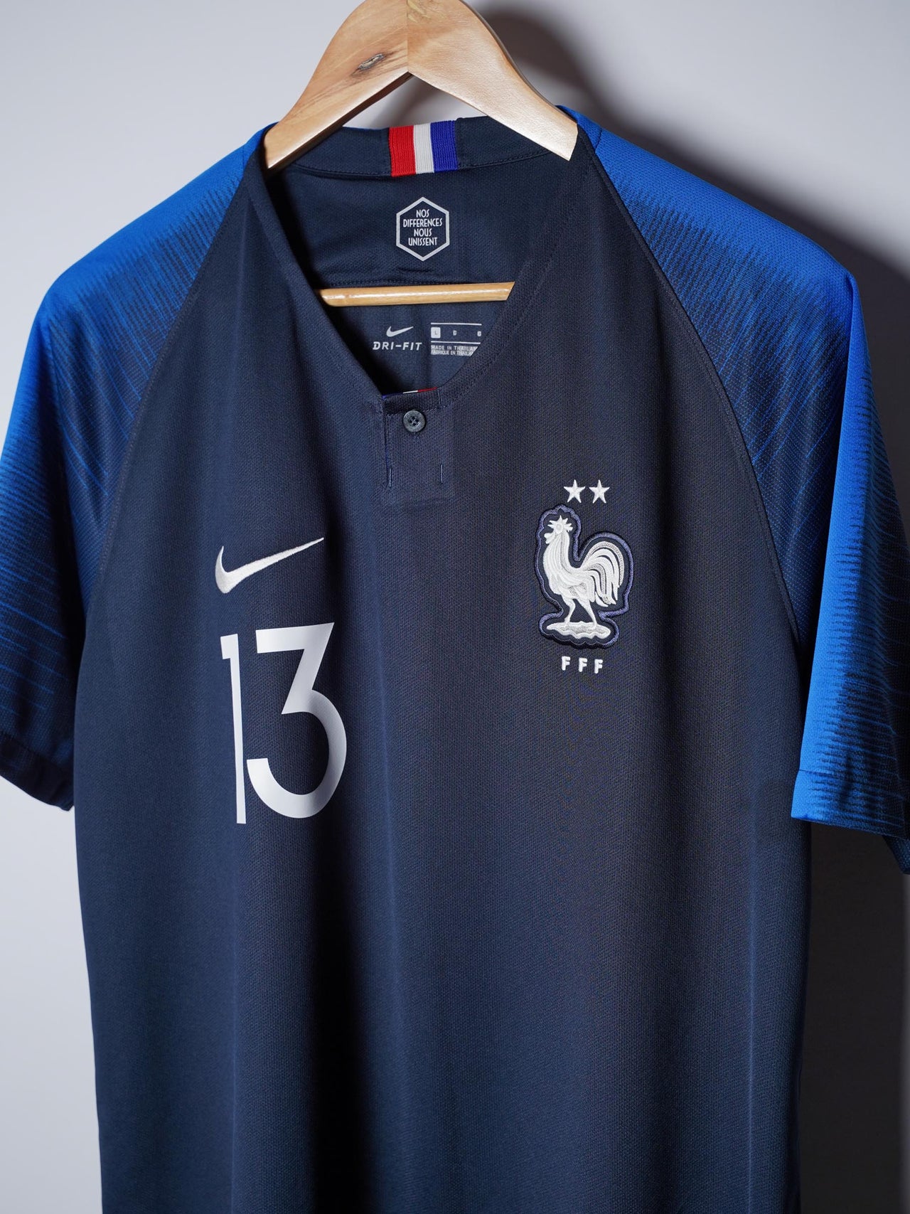 France Home Shirt 2018/19 Kante #13 (L)