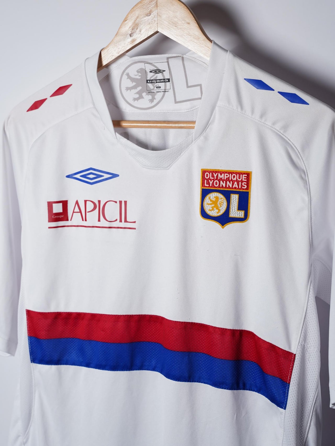 Olympique Lyon Home Shirt 2009/10 Gomis #18 (L)