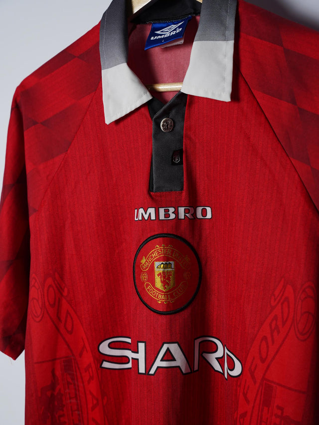 Manchester United Home Shirt 1996/98 (L)