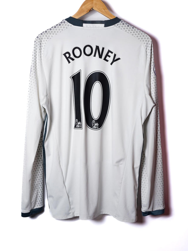 Manchester United Third Shirt 2016/17 L/S Rooney #10 (L)