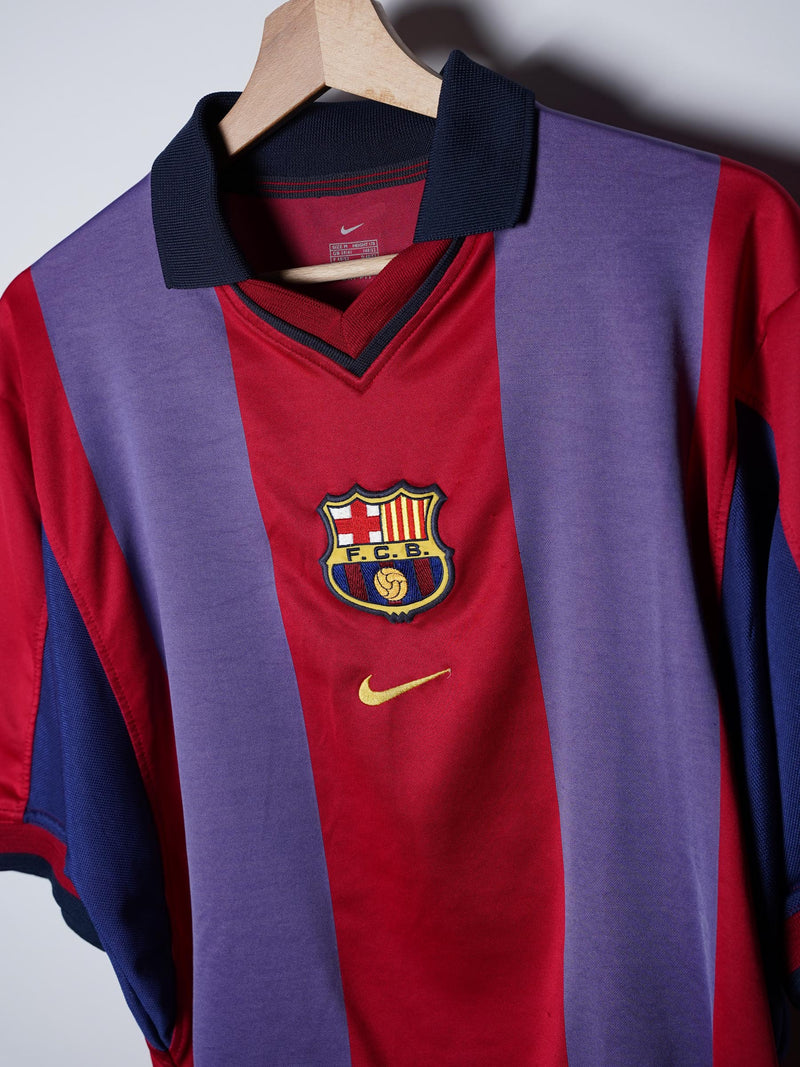 FC Barcelona Home Shirt 2000/01 Iniesta #24 (M)