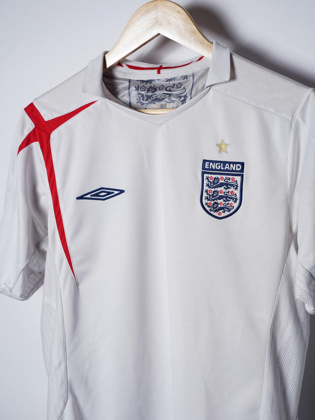 England Home Shirt 2006/7 (S)