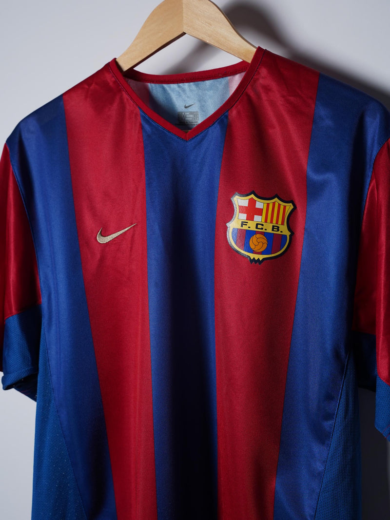 FC Barcelona Home Shirt 2002/3 (M)