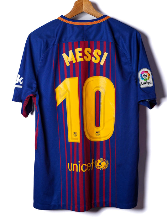 FC Barcelona Home Shirt 2017/18 Messi #10 (M)