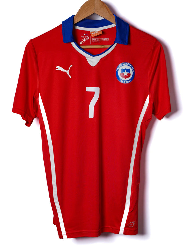 Chile Home Shirt 2014/15 Alexis #7 (S)