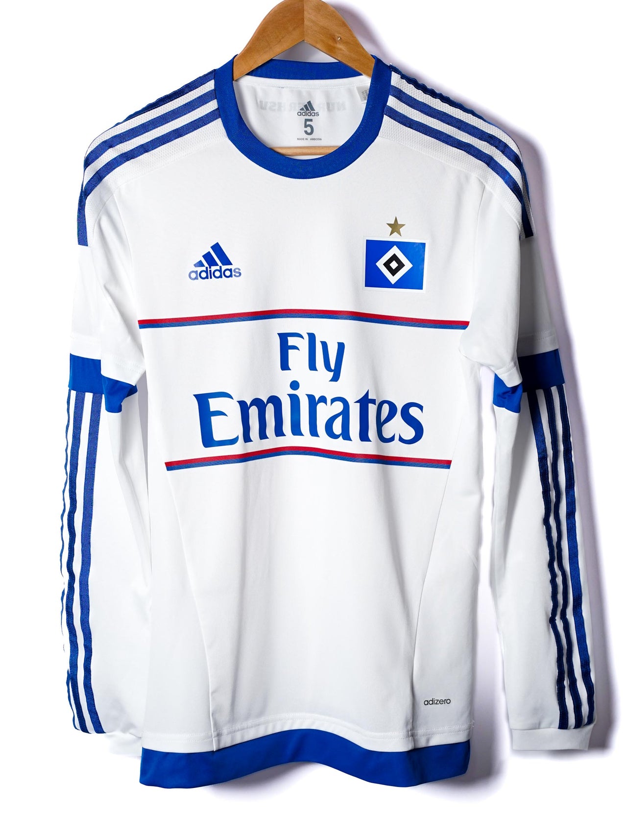 Hamburg Home Shirt Long Sleeve 2015/16 (S)