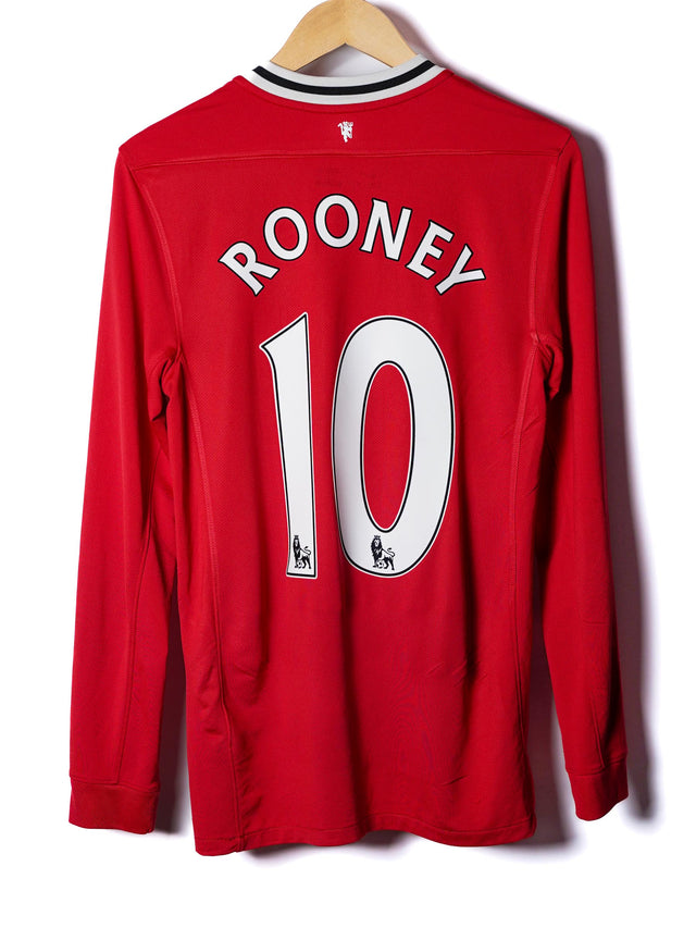 Manchester United Home Shirt 2011/12 L/S Rooney #10 (S)