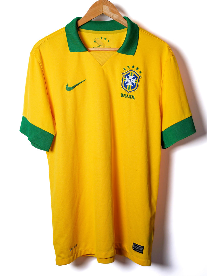 Brazil Home Shirt 2013/14 #10 (L)