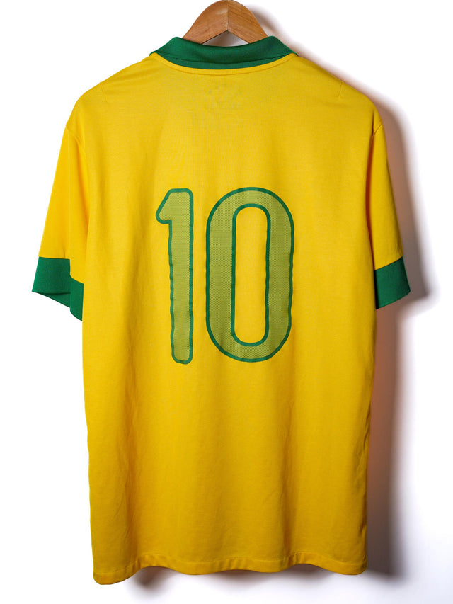 Brazil Home Shirt 2013/14 #10 (L)