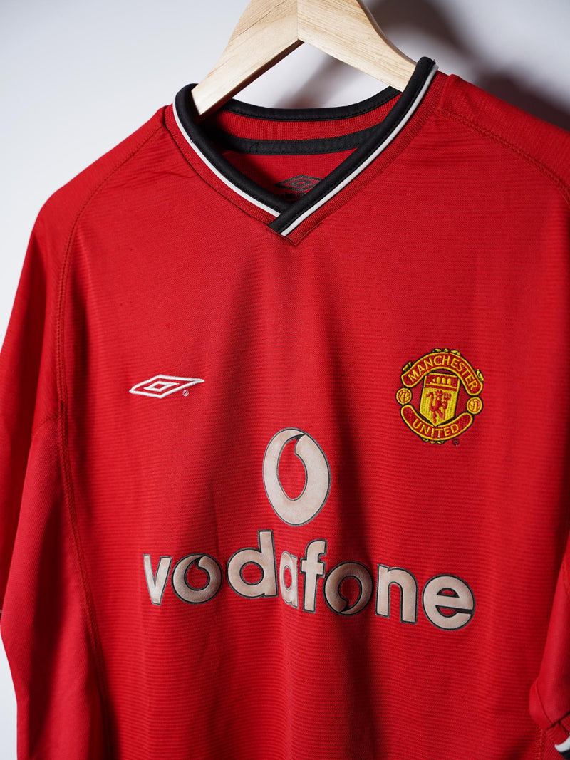 Manchester United Home Shirt 2000/2002 (L)