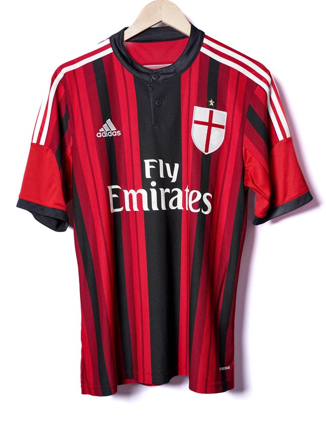 AC Milan 2014/15 Home Shirt De Jong #34 (M)