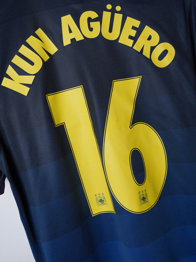 Manchester City Away Shirt 2014/15 Aguero #16 (M)