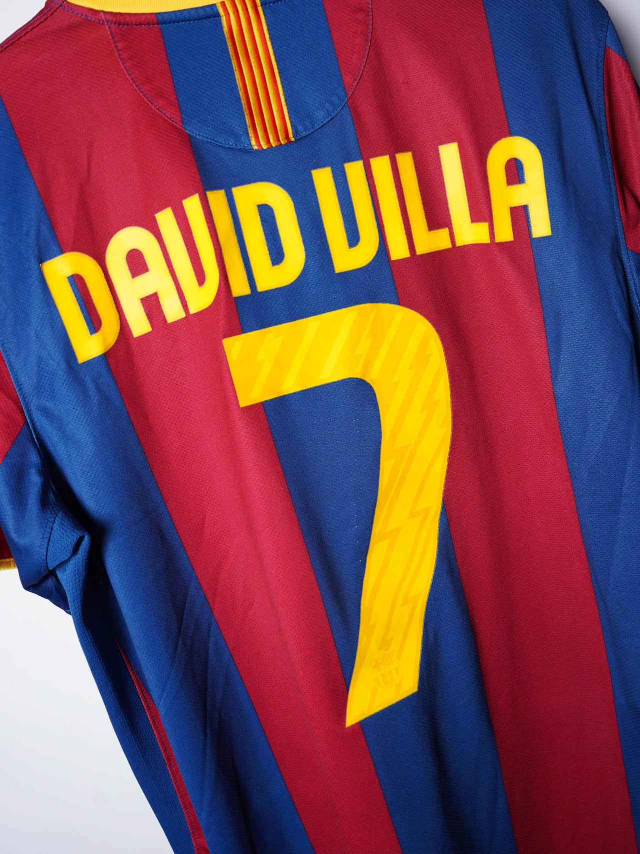 FC Barcelona Home Shirt 2010/11 David Villa #7 (L)