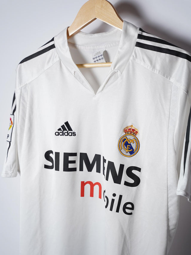 Real Madrid Home Shirt 2004/5 (M)