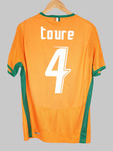 2006/07 Ivory Coast Toure #4 Home Shirt (M)
