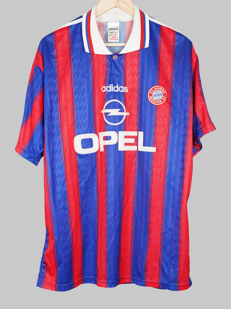 1995/97 Bayern Munich Jürgen Klinsmann #18 Home Shirt (XL)