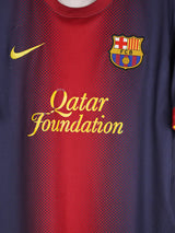 2012/13 Barcelona David Villa #7 Home Shirt (L)