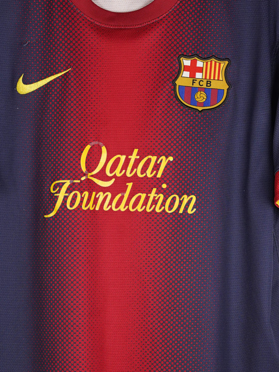 2012/13 Barcelona David Villa #7 Home Shirt (L)