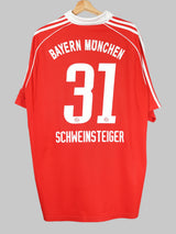 2006/07 Bayern Munich Schweinsteiger #31 Home Shirt (XL)