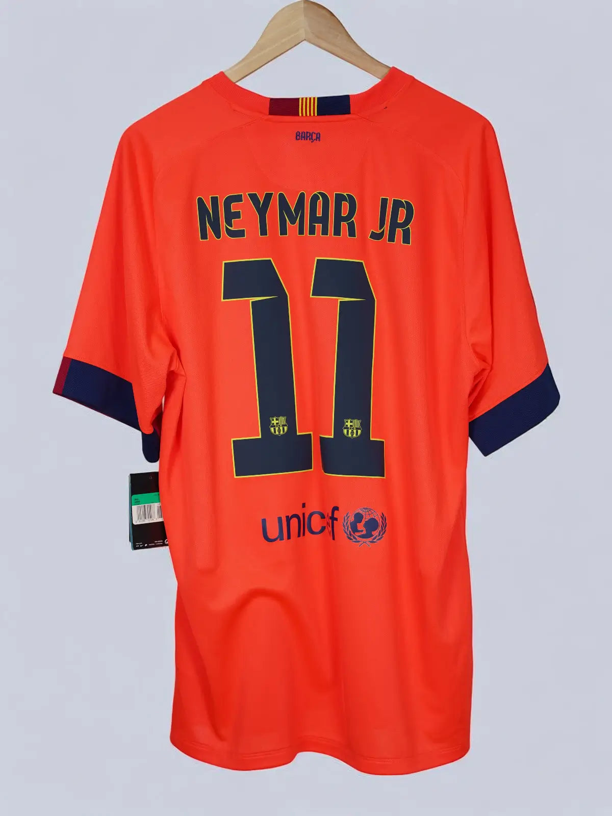 FC Barcelona Away Shirt 2014/15 BNWT Neymar Jr #11 (XL)