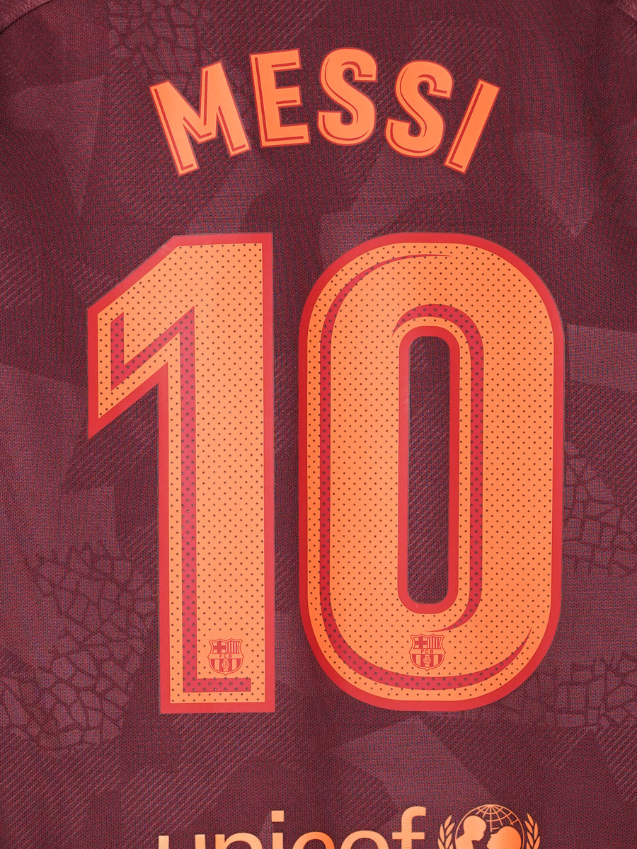 2017/18 Barcelona Messi #10 Third Shirt (M)