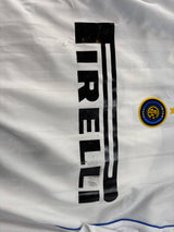 2004/05 Inter Milan Adriano #10 Away Shirt L/S Signed (L)
