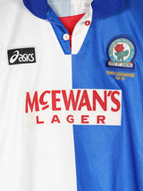 1995/96 Blackburn Rovers Home Shirt Shearer #9 (L)
