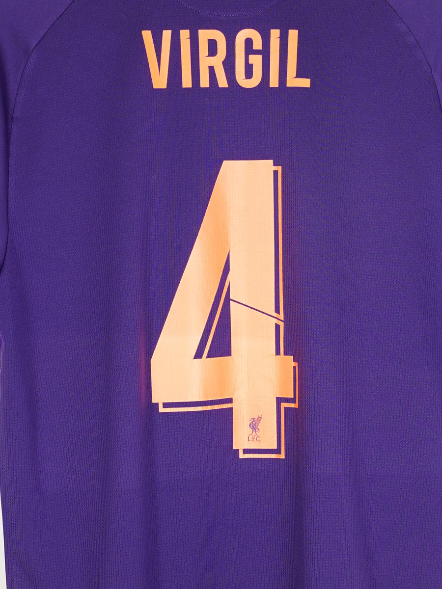 2018/19 Liverpool Virgil #4 Away Shirt (M)