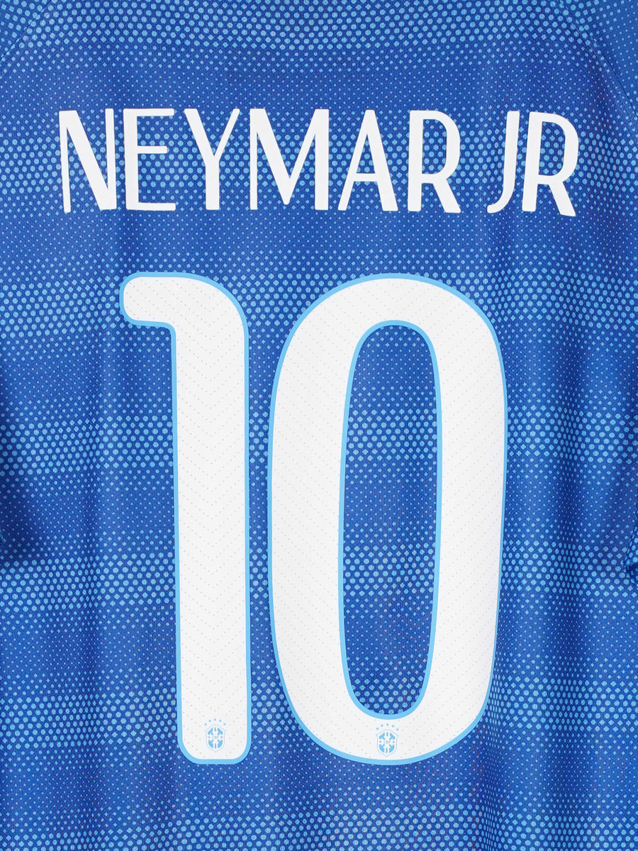 2014/15 Brazil Neymar Jr #10 Away Shirt (L)