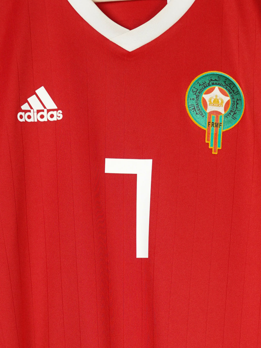 2018-20 Morocco Ziyech #7 Home Shirt (M)