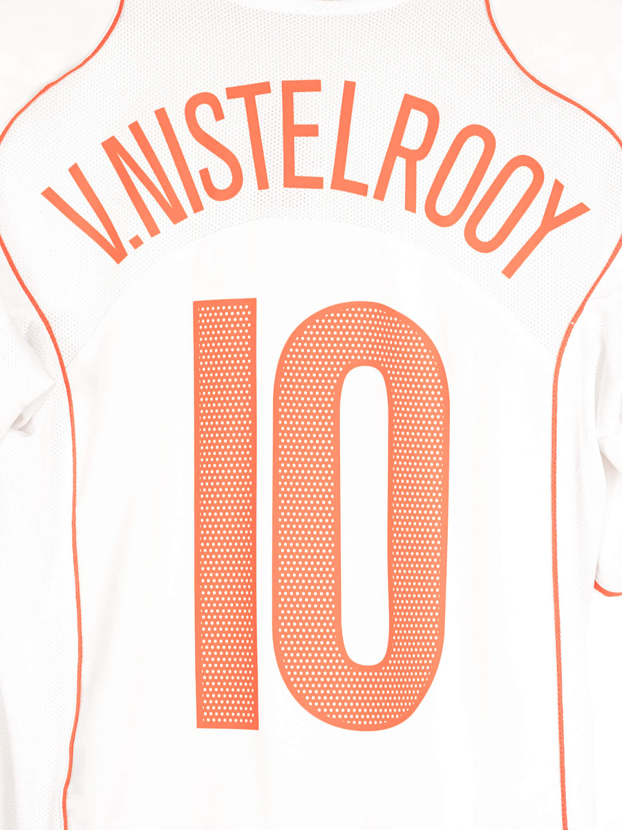 2004/05 Netherlands V.Nistelrooy #10 Away Shirt (M)