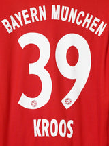 2009/10 Bayern Munchen Kroos #39 Home Shirt L/S (M)