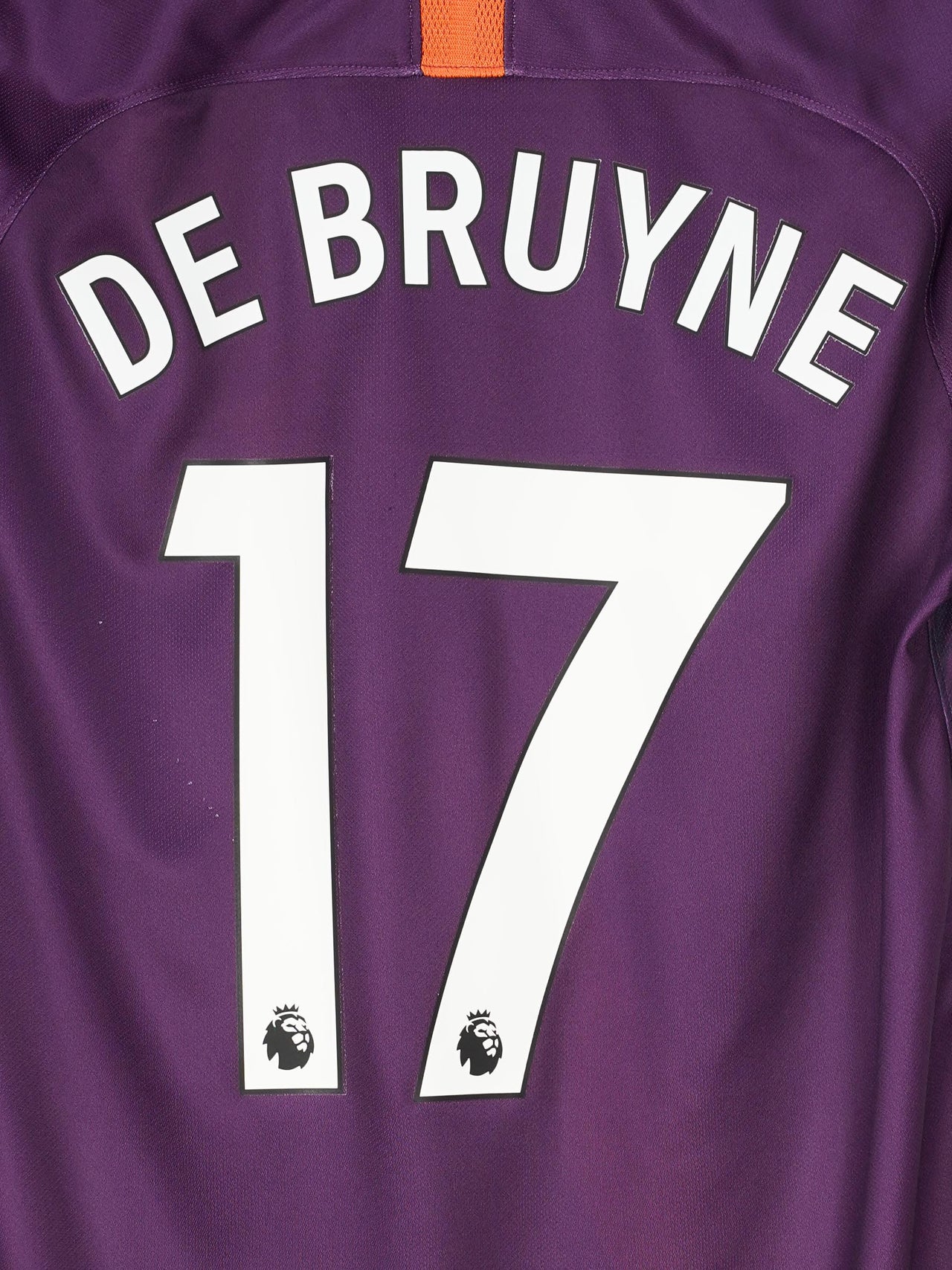 Manchester City Third Shirt 2018/19 De Bruyne #17 (M)