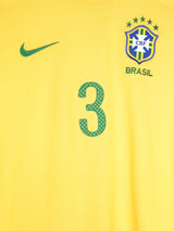 2010/11 Brazil Lucio #3 Home Shirt (S)