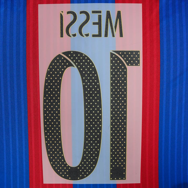 2015-17 FC Barcelona Home Name Set Messi #10 (Repro)