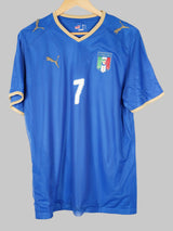 2008/9 Italy Del Piero #7 Home Shirt (L)