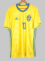 2016/17 Sweden Ibrahimovic #10 Home Shirt (L)