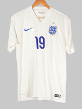 2014/15 England Vardy #19 Home Shirt (M)