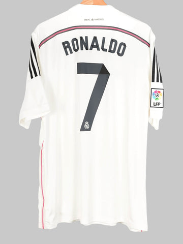 2014/15 Real Madrid Ronaldo #7 Home Shirt (XL)