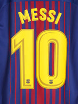 2017/18 Barcelona Messi #10 Home Shirt (L)