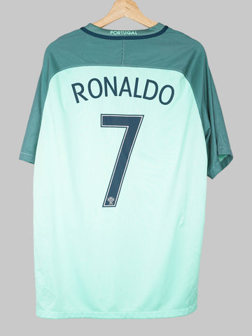 2016/17 Portugal Ronaldo #7 Away Shirt (XL)