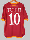 2006/07 AS Roma Totti #10 Home Shirt (XL) Diadora